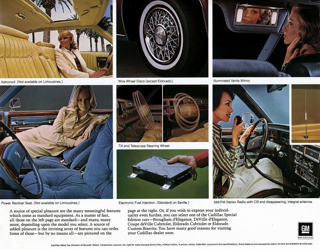 1977 Cadillac Lead The Way Brochure Page 7